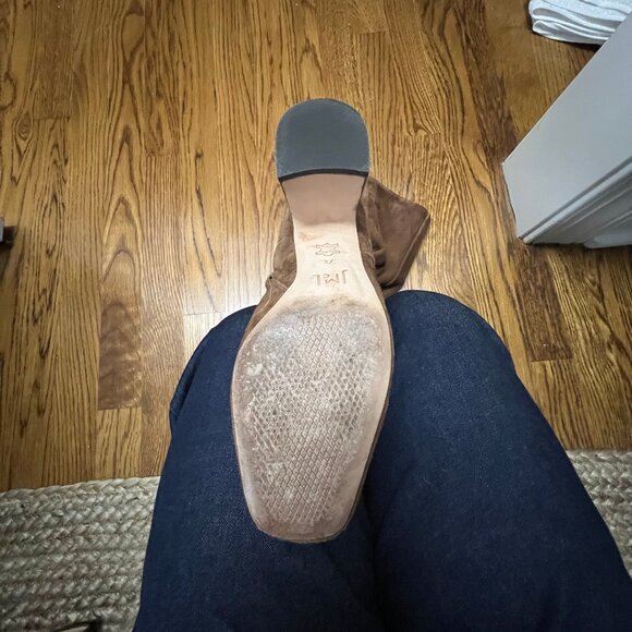 J McLaughlin Brown (Cognac) Suede Boots Sice 7.5 Womens - Picture 5 of 8